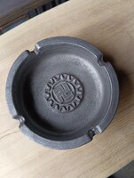 Német Birodalmi hamutál  Munkaszolgálati közép pecsétes Emlék Múzeumi replika Fém tál