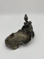 Antik Szecessziós tálca, tartó