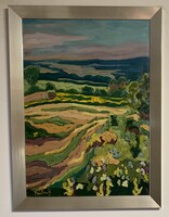 Mártonfi Benke Márta: Hejcei táj