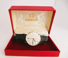 GYÖNYÖRŰ,OMEGA  MAPTÁROS ,14K ARANY KARÓRA .1975