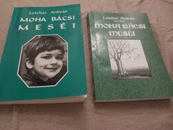 Leszkai András Moha bácsi meséi című régi ritka mesekönyvek. Két kötetben az összes mese benne van.