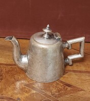 Antik ezüstözött kávéskanna a XX. század elejéről