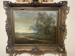 Zorkóczy Gyula - Erdei út..nagy méretben..(!)