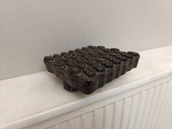 Antik kékfestő nyomódúc vas kézimunka néprajz népművészet hímzés 403 5775