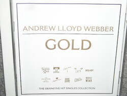 ANDREW LLOYD WEBBER GOLD THE DEFINITIVE HIT SINGLES COLLECTION CD ÚJ