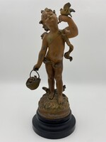 Antik puttó, angyal szobor 02.