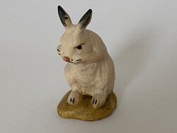 Vintage Peter Staffler mini fafigura, nyuszi