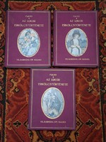 1926 számozott! bibliofil erotika -gyűjtői!  teljes EDUARD FUCHS: AZ ÚJKOR ERKÖLCSTÖRTÉNETE I.-III.