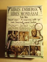 Tóth Béla Híres emberek híres mondásai