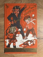 Krampusz-képeslap
