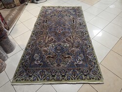 Promotion!!! Silk-Outlined Iranian Kashmar 130x233 Hand-Knotted Wool Persian Rug FZ128