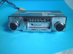 Veterán Continental autó rádió magnó