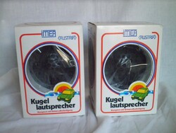 Veterán autó gömbhangszóró pár új, dobozában