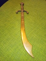 Régi réz dísztőr- 24 cm