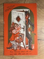 Krampusz-képeslap