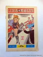 1973 november  /  LUDAS MAGAZIN  /  Születésnapra! Eredeti ÚJSÁG :-) Ssz.:  15172