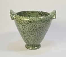 Gorka Géza - iparművészeti kerámia váza/kaspó