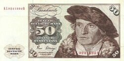 50 márka 1980 NSZK Németország 2.