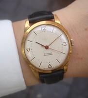 Elegáns, szovjet MIR öltönyóra az 1960-as évekből - Tiktakwatch szervizkártyával, garanciával!