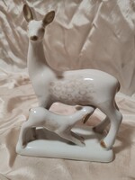 Polonne porcelán őzikék