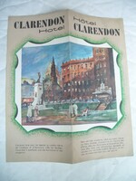 Clarendon Hotel, Quebec City, Kanada tájékoztató szórólap