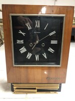 Orosz retró ingás, félóra/óra ütős falióra (videó feltöltve működés közben)