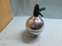 A1569 Retro gömb fém szódás szifon 26 cm