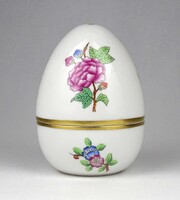 1Y132 Eton mintás Herendi porcelán tojás 10 cm
