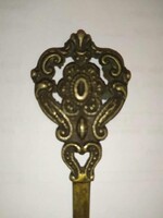 Réz levélbontó-papírvágó  21,5 cm