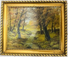 Régi festmény, “Medgyessy” jelzéssel