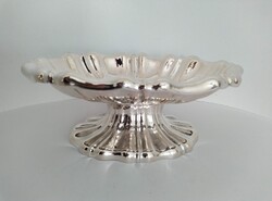 Ezüst art deco gyümölcs kínáló