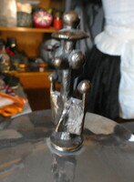 Muharos Lajos ötvösművész fedeles serlege.A hetvenes évekből