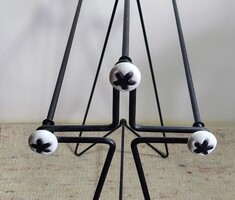 Vintage fém törölköző tartó szárító ALKUDHATÓ