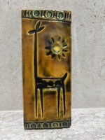 Fürtös György – Zsolnay kerámia fali kép