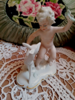 SCHAUBACH KUNST vintage puttó őzikével