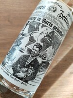 Vintage, üveg pohár - Lindberg " macskával