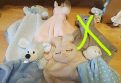 Új, címkés szundikendők 172.(Happy Horse, Babydream, Jojo, Sigikid) -  New, labelled naps 172.