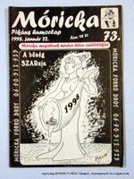 1998 január 22  /  Móricka  /  Ssz.:  13198