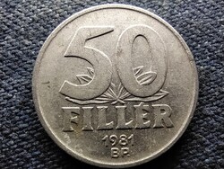 Magyarország Népköztársaság (1949-1989) 50 Fillér 1981 BP