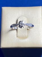 Fehérarany gyűrű Briliáns kővel!