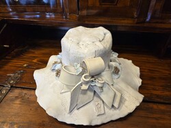 Kovács Éva kerámia kalap