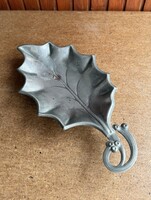 Levél alakú kínálótál!