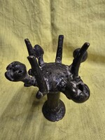 Antik iszlám bronz szobor, surmadani