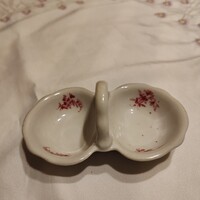 Zsolnay porcelán barokk fűszertartó