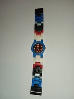 LEGO® CITY Police Karóra összerakható szíjjal - gyermek karóra - új elemmel