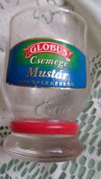 Globus mustár logós pohár 2 dl