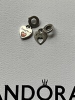 Eredeti Pandora Moments charm * ALE S925 ezüst * Anya-lánya charm