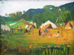 Nagy Gyula „Táborozók”