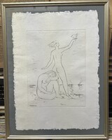 Borsos Miklós (1906-1990) Aktok 1965