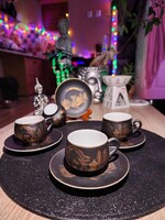 Litofán Geisha Porcelán Csészék